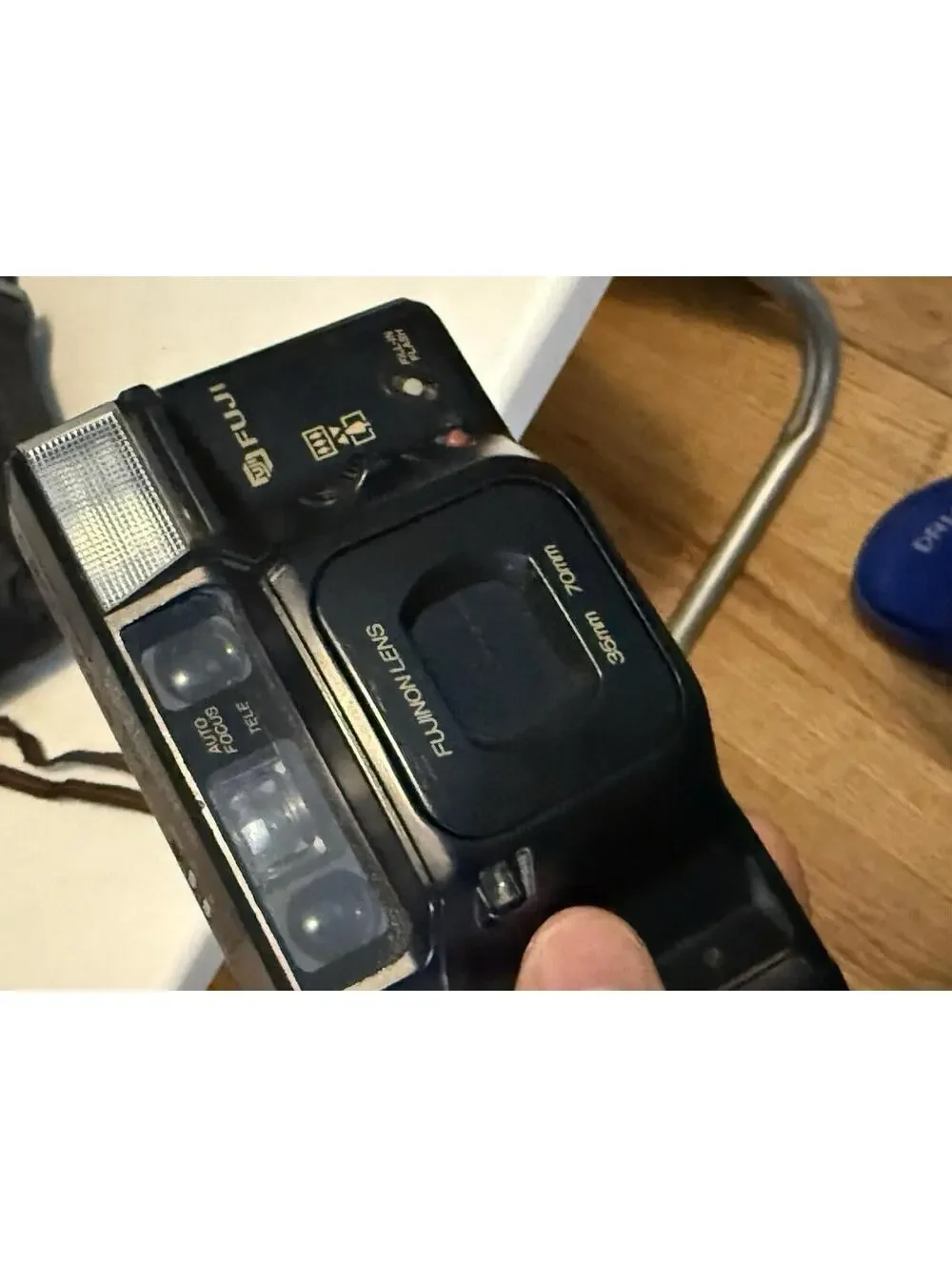 Fuji DL-400 Tele QD Auto Focus 35-70 Lens 35mm  Film Camera Point Shoot (Untes